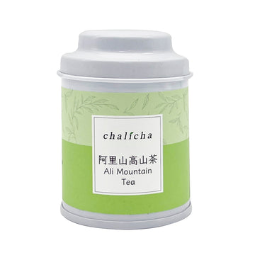 【 MINATO 】 Ali Mountain Tea (mini round white tin) 25g