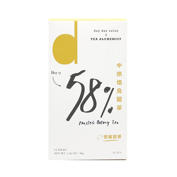 【Day Day Salon】58%烘焙烏龍茶3g*12顆