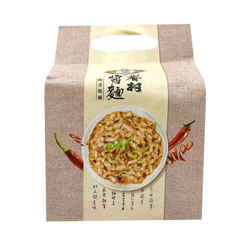 【富中】鄉村醬乾麵-辣醋460g 4粒
