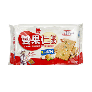 【 I-MEI 】 杏仁南瓜子餅乾 100g 5塊