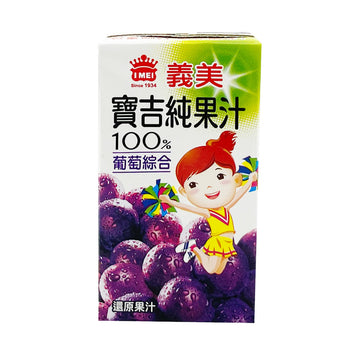 【伊美】葡萄汁125ml (保存期限:2025/1/14)