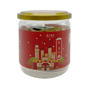 【鬍子國王】奶油蛋捲(原味,即溶瓶裝)140g(保存期限:2024/11/27)