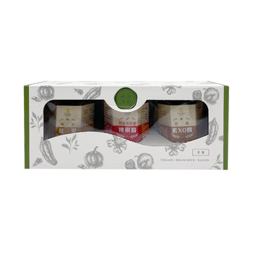【梅山茶籽油】膏狀禮盒160g*3