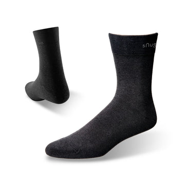 【SNUG】 Tech Gentleman's Anti-Odor Socks-Black (25-27 cm)