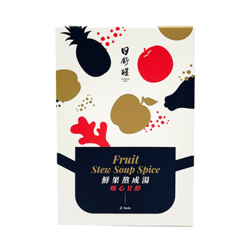 【AWAKENED TASTE】Fruit Stew Soup Spice (Ginger) 52g 2packs