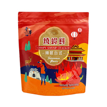 【正謝】脆皮蝦餅(台灣味-吸食)100g(保存期限:2025/1/8)