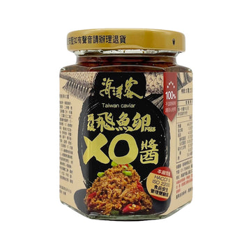 【海濤客】飛魚烏魚子乾貝醬(微辣)180g