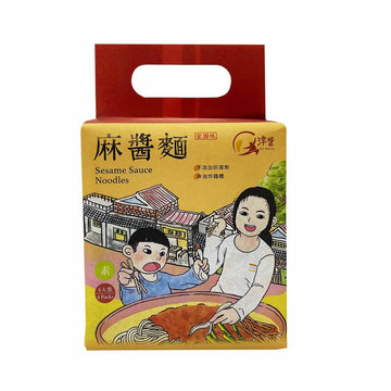 【JIN SAUCE】芝麻醬麵 544g 4條