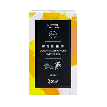 【 MINATO 】 Coconut and Ginger Powder Tea 4g*15pcs