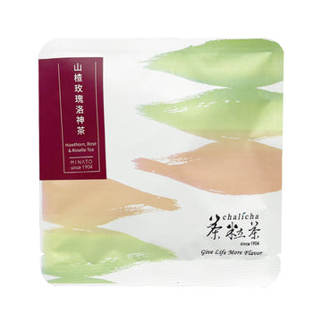 【 MINATO 】 Hawthorn, Rose & Roselle Tea (temple tea bag) 5g*1pcs