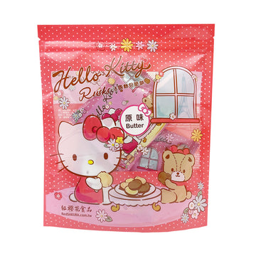 【紅櫻花】Hello Kitty 麵包乾 (原味) 100g 8塊