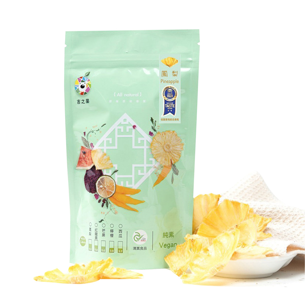 【BEAUTIFRUITS】Dried Fruit - Pineapple 50g