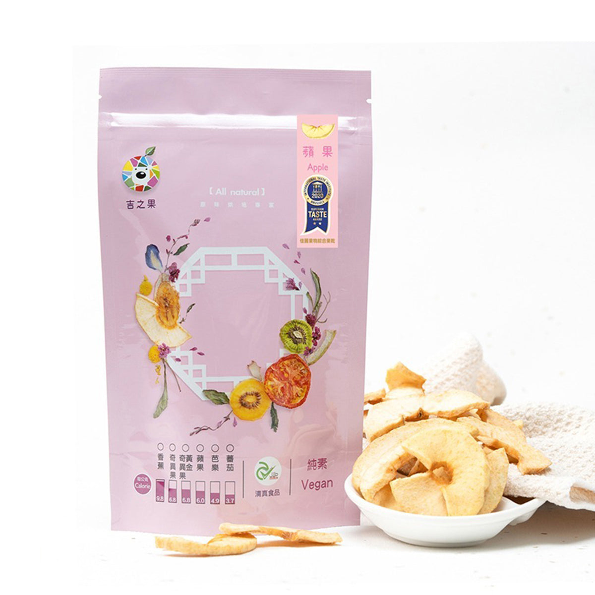 【BEAUTIFRUITS】Dried Fruit -Apple 50g