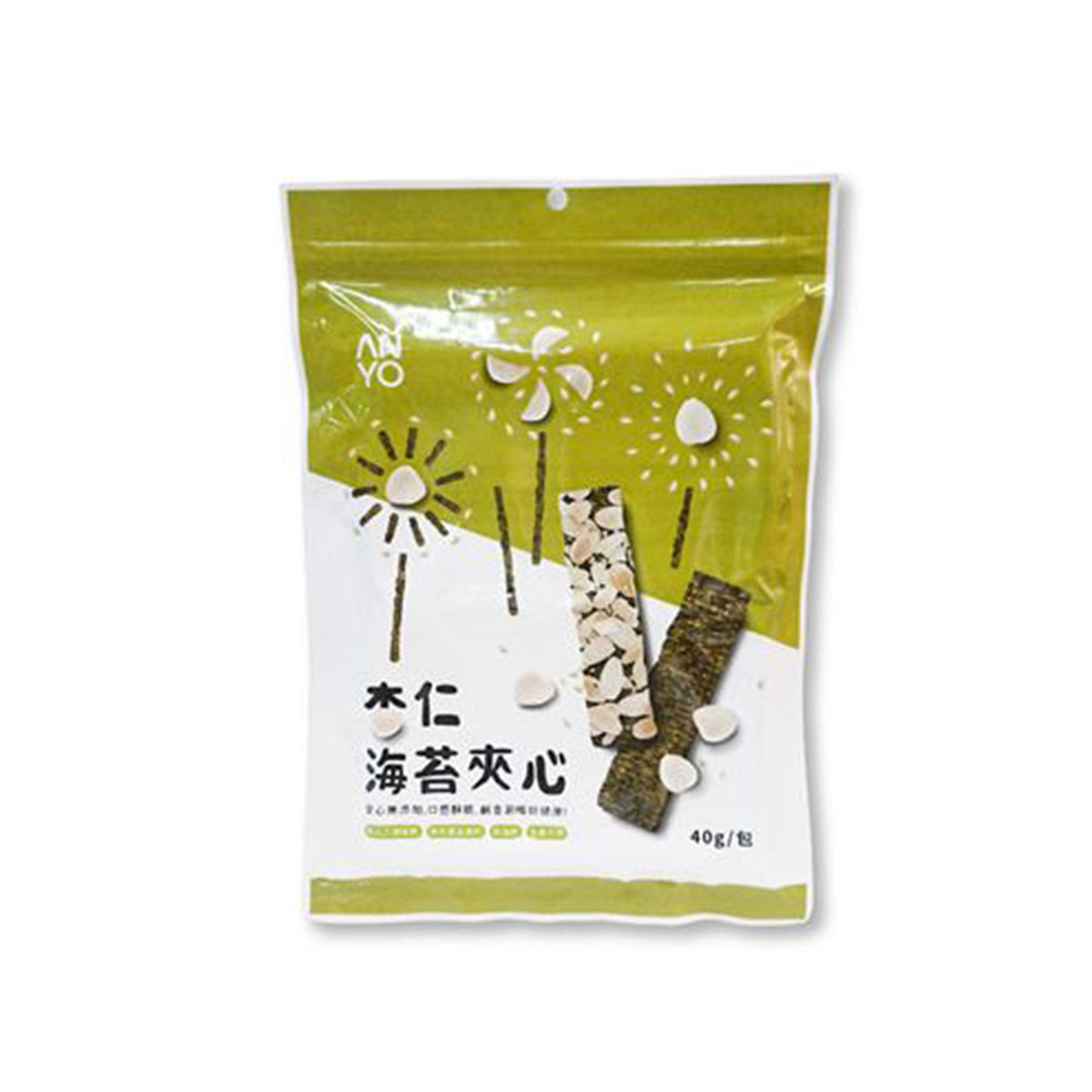 【ANYO】Almond Seaweed Crisps 40g