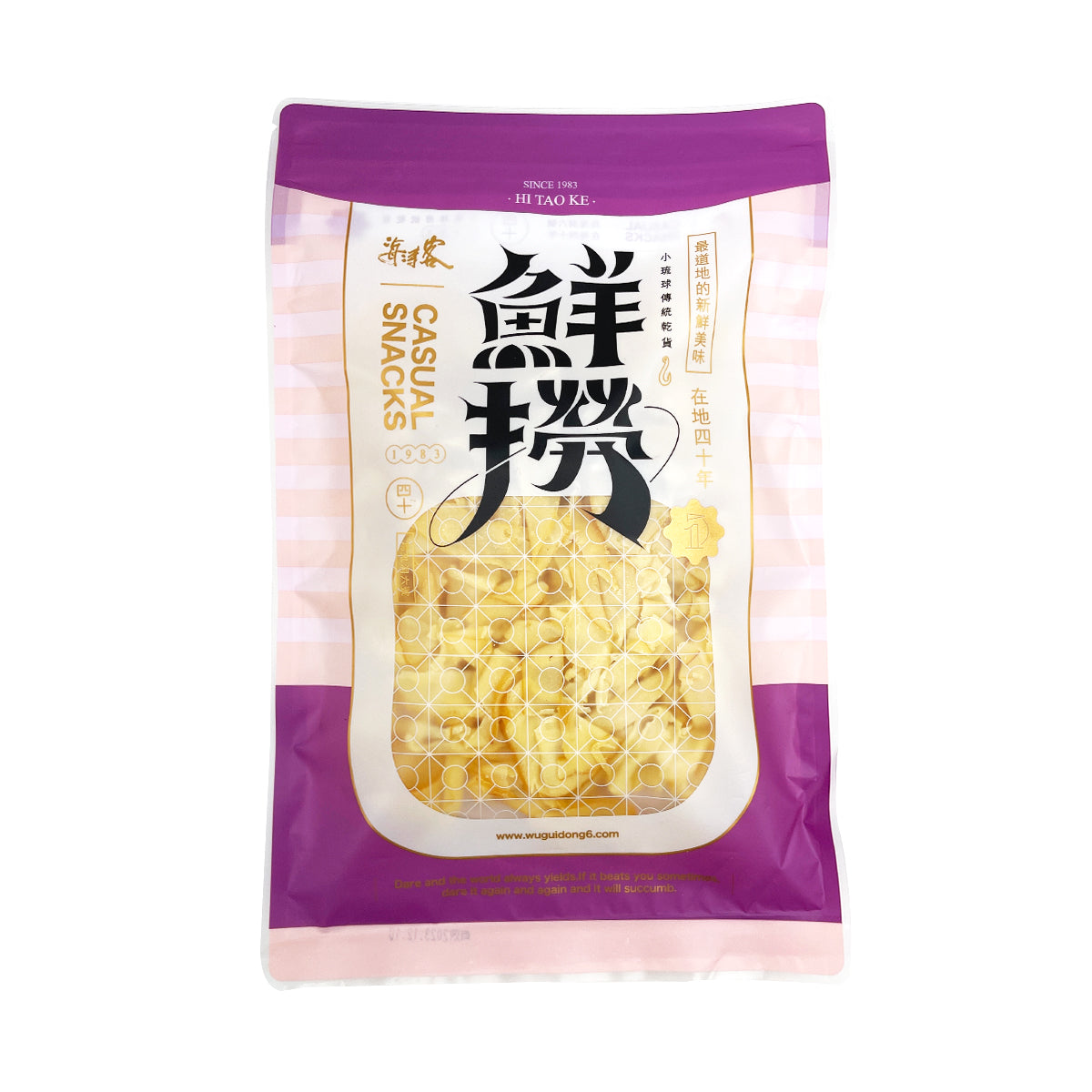 【HAITAOKE】 Dried Shredded Squid (Takoyaki Flavor) 160g