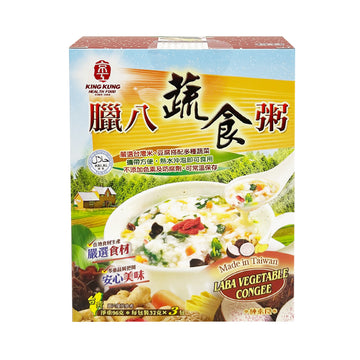 【KINGKUNG】LaBa Vegetable Congee 256g 8pcs