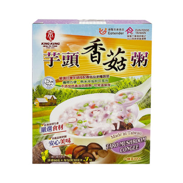 【KINGKUNG】 Taro Mushroom Congee 90g 3pcs