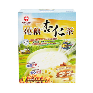 【KINGKUNG】Lotus Root Almond Drink-Less Sugar 90g 3pcs