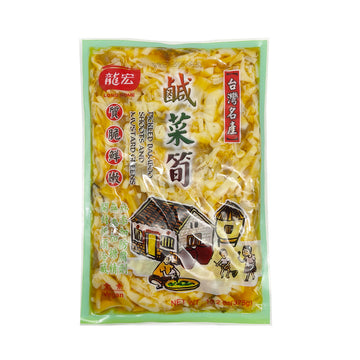 【 LONG HOME 】 Pickled Bamboo Shoots And Mustard Greens 375g