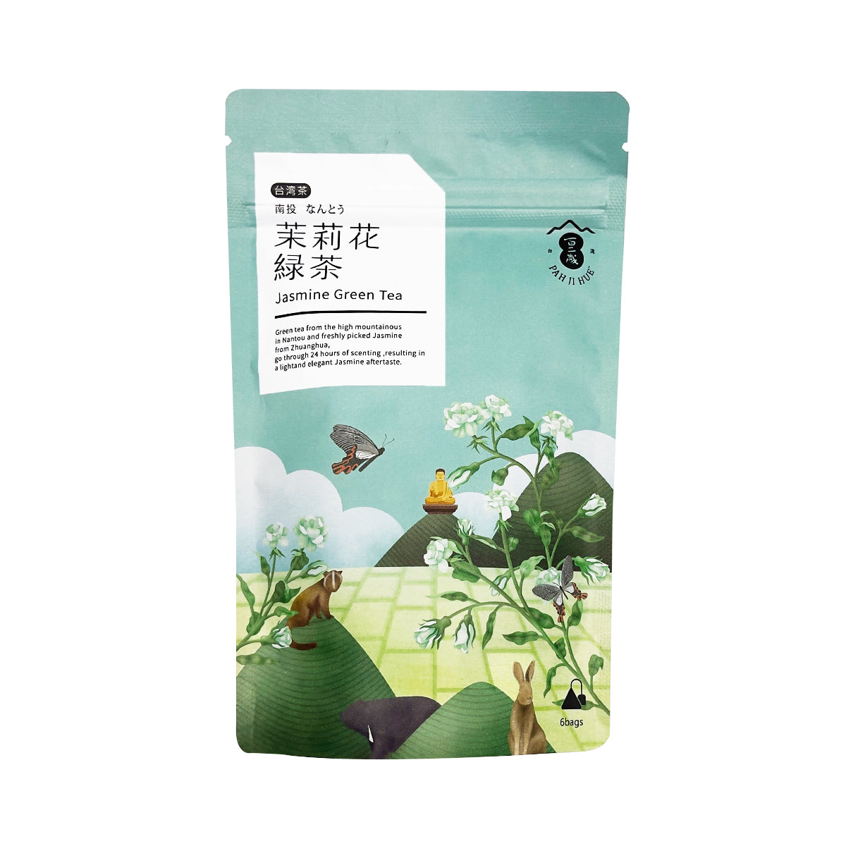 【EATEA120 】Formosa Tea-Jasmine Green Tea 2g*6pcs