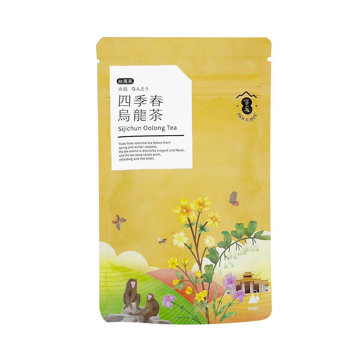 【EATEA120 】福爾摩沙茶-四季春烏龍茶 2g*6pcs 