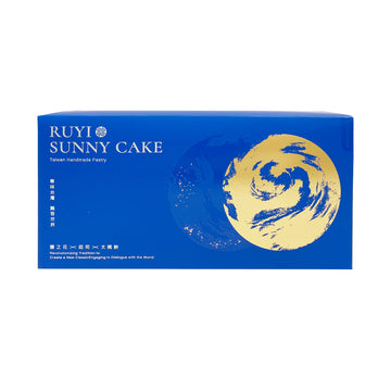 【RUYI SUNNY CAKE】Flower of Salt Cheese Sun Cake 360g 6pcs