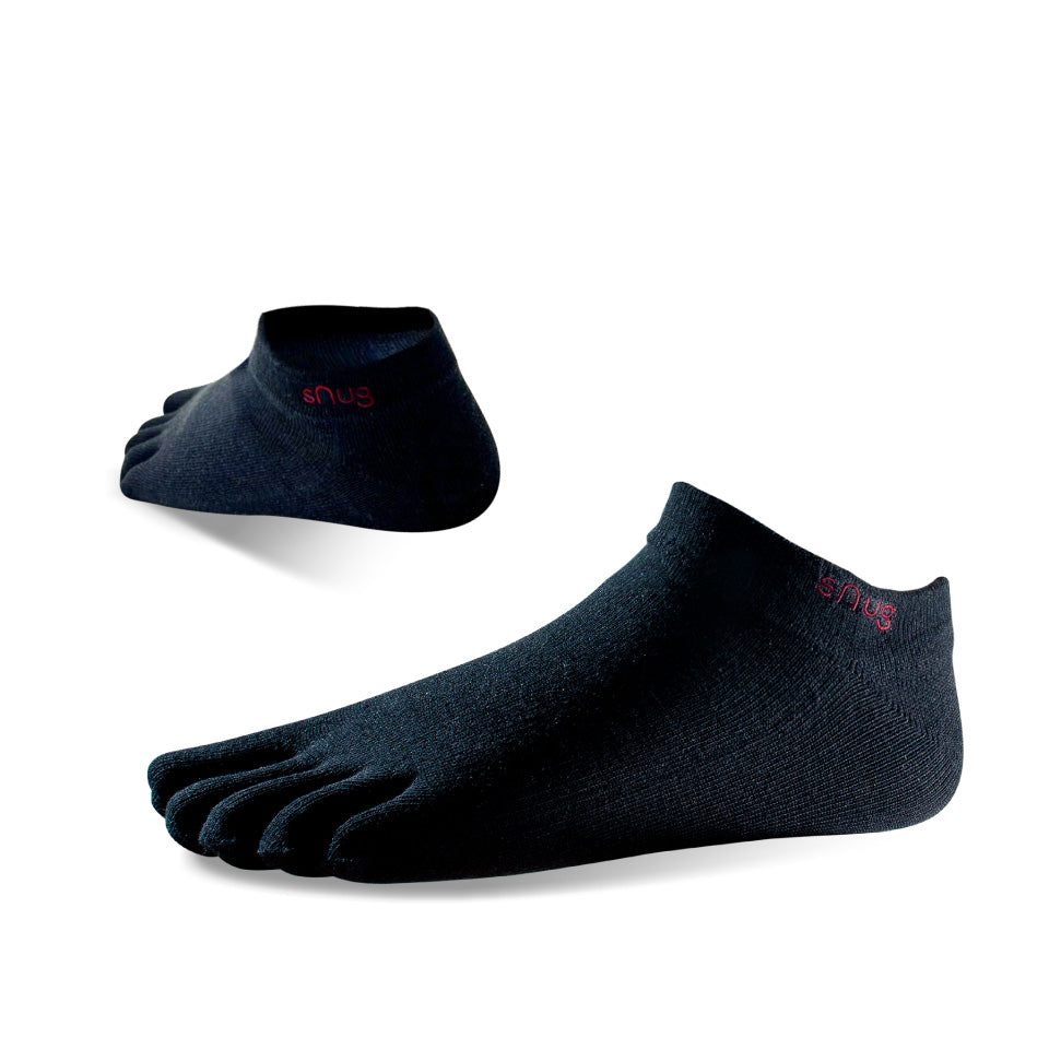 【SNUG】Low Cut Anti-Odor Socks-Black (22-24cm)