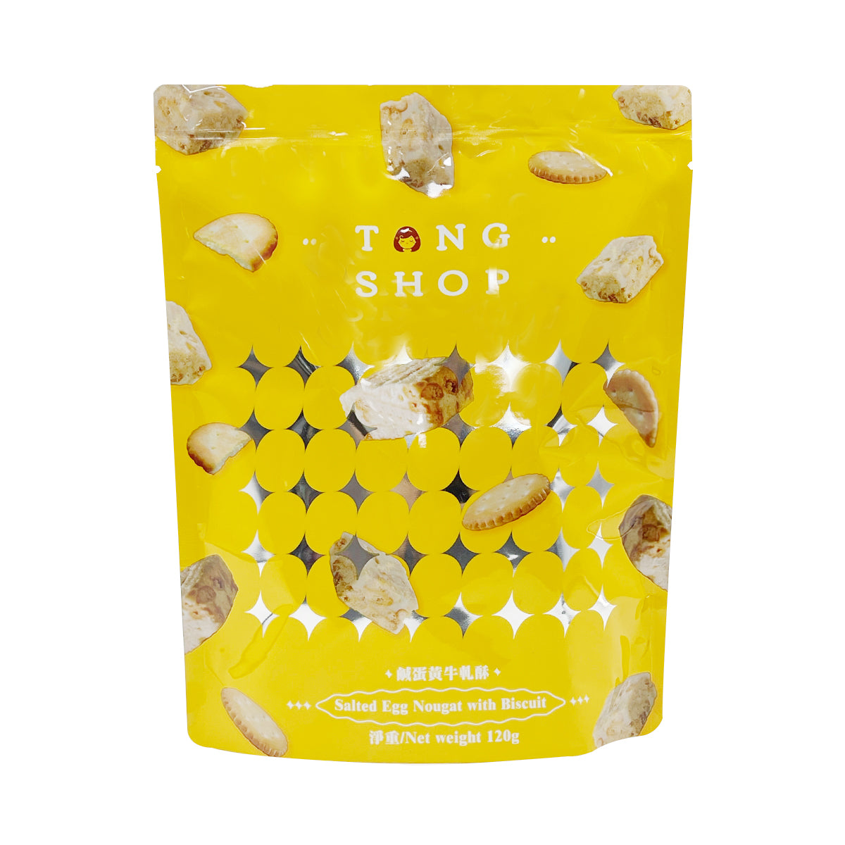 【TANG SHOP 】TANG SHOP Salted Egg Nougat With Biscuit 120g