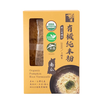 【YIN CHUAN】Organic Pumpkin Rice Noodles 200g