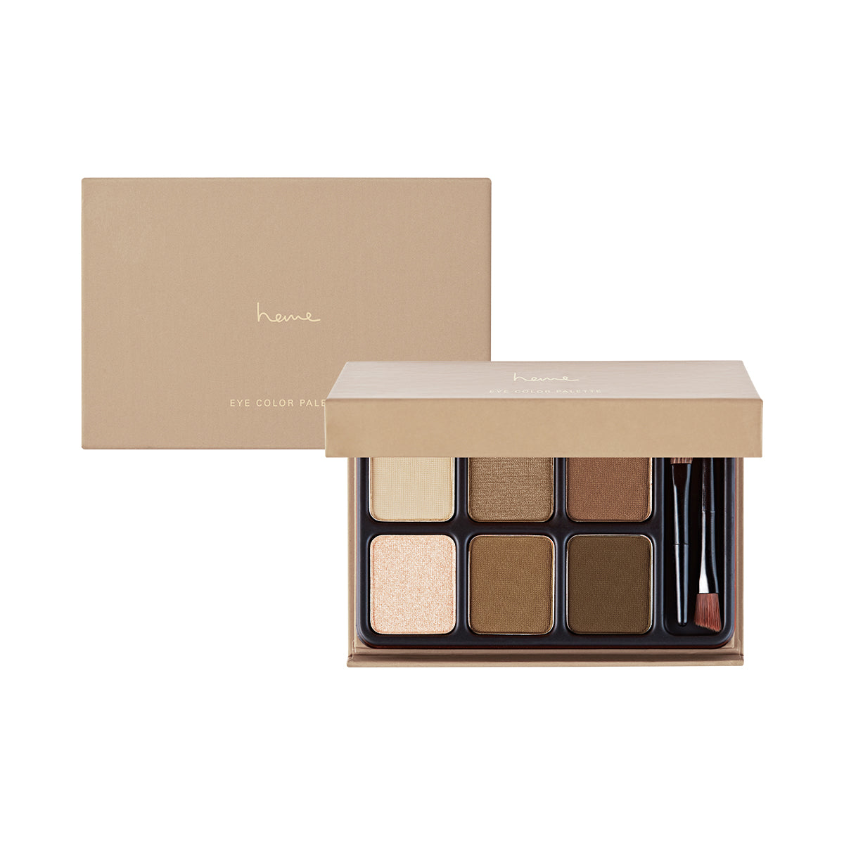 HEME】Eye Color Palette - Mist Brown 9g