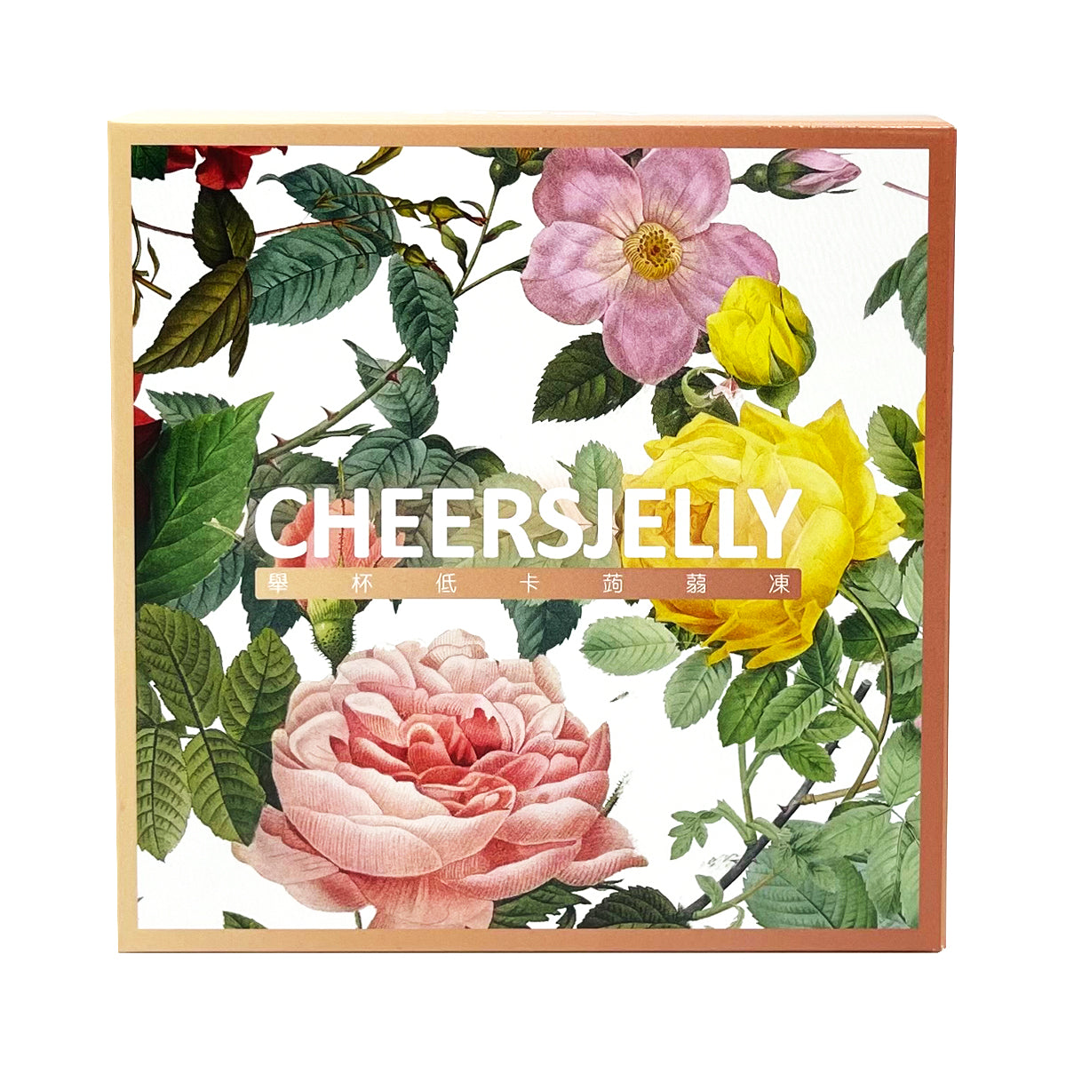 【 CHEERSJELLY 】 Konjac Jelly - Apple 336g 6pcs   (Shelf life:2024/8/16)