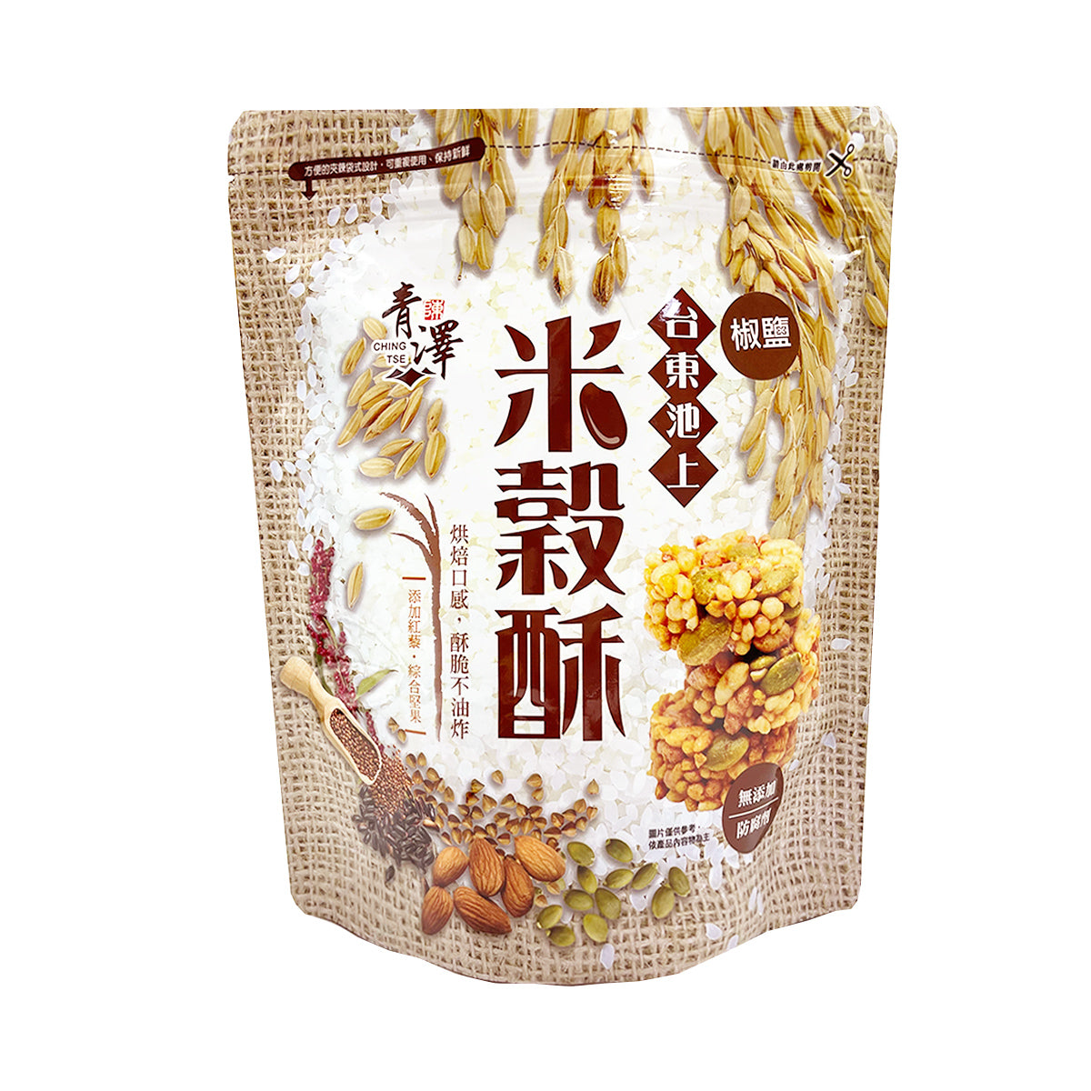 【CHING TSE】Rice Cookie - Salt and Pepper 160g