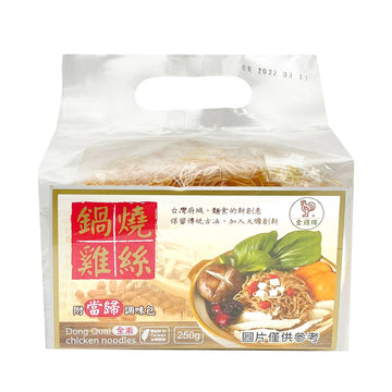 【JINGJIMEN】  Dong Quai Shredded Noodles 250g 5pcs