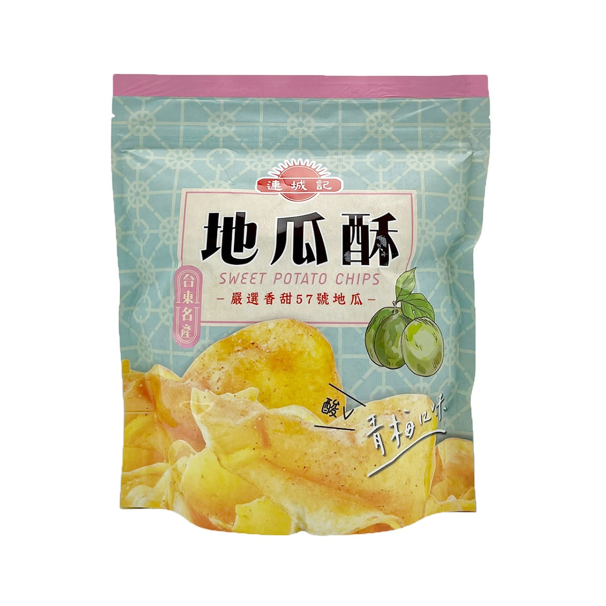 【LIANCHENG】 Plum Flavor Sweet Potato Chips 140g