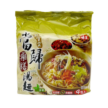 【VE WONG】 Vegetarian Angelica Instant Noodles 340g 4pcs