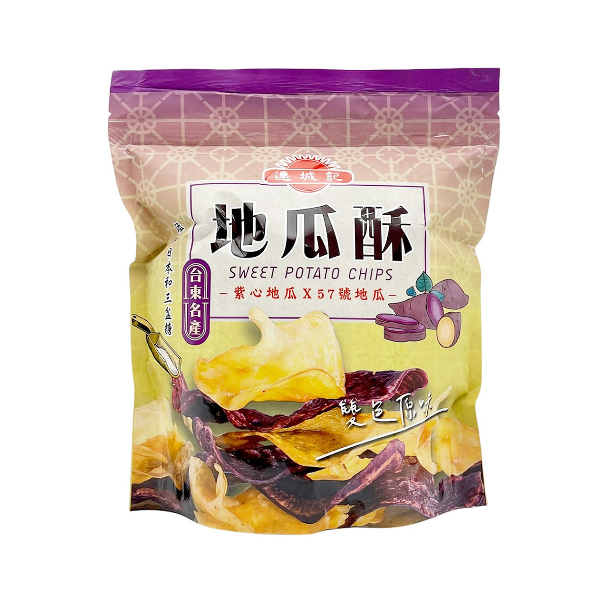 【LIANCHENG】 Yam & Sweet Potato Chips 140g