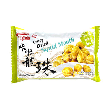 【I3 FRESH】Crispy Dried Squid Moouth (Wasabi) 25g(Shelf life:2025/1/1)