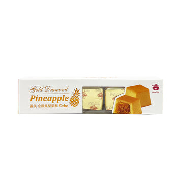 【 I-MEI 】 Gold Diamond Pineapple Cake 125g 5pcs