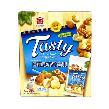 【 I-MEI 】 Tasty Macadamias Mixed Nuts (Lightly Salted) 140g 5pcs