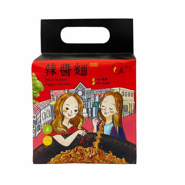 【JIN SAUCE 】Spicy Sichuan Pepper Noodles 440g 4pcs