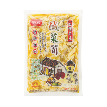 【 LONG HOME 】 Pickled Bamboo Shoots And Mustard Greens 375g