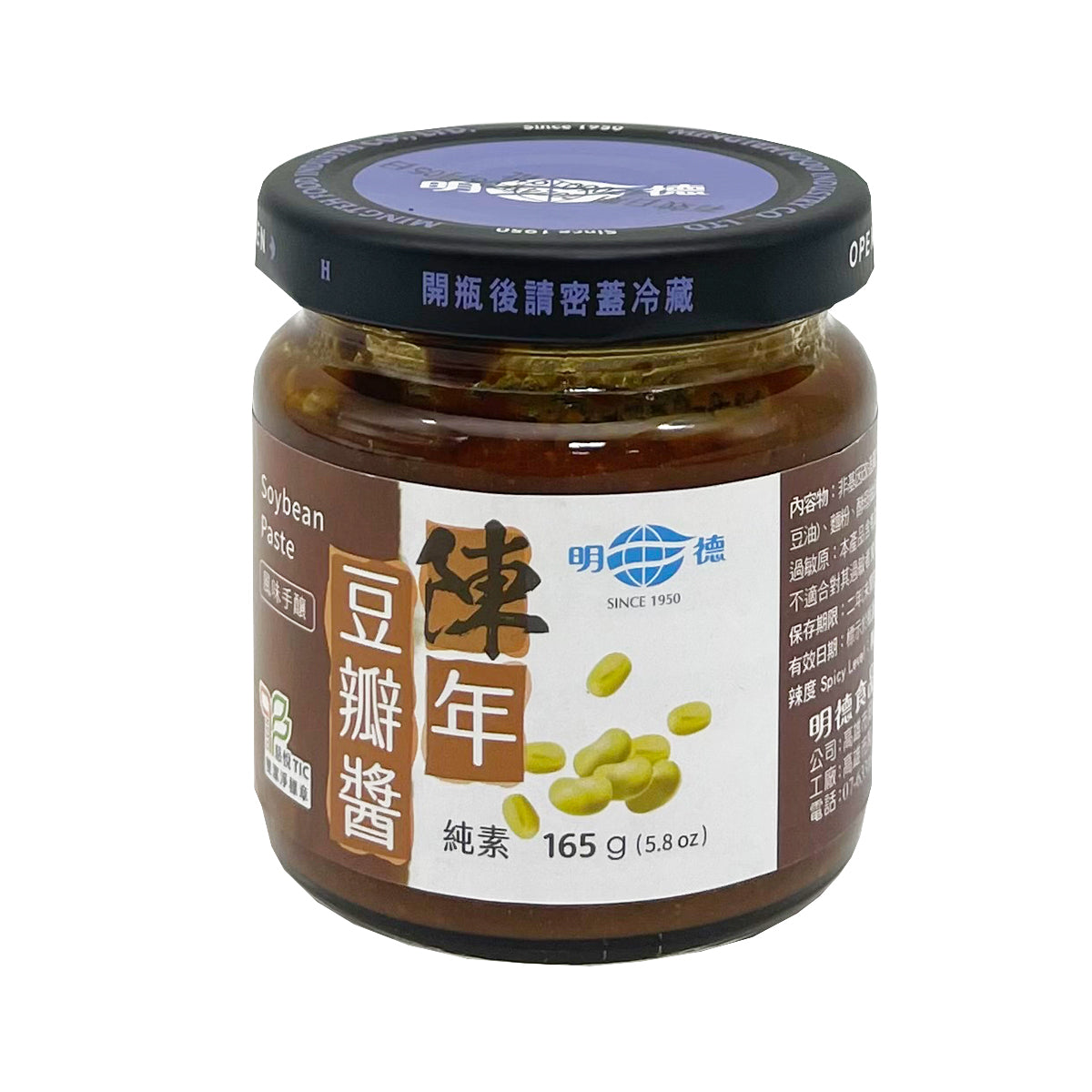 【 MINGTEH 】 Soybean Paste 165g
