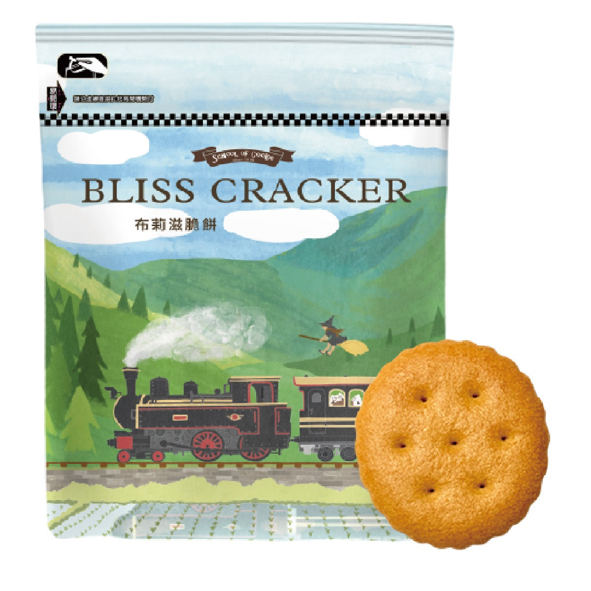 【 SCHOOL OF COOKIE 】 Round Cracker 290g