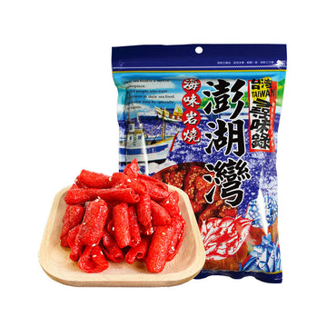 【TAIWAN SYUN WEI LU FOOD】 Teppanyaki Fish Snack 110g